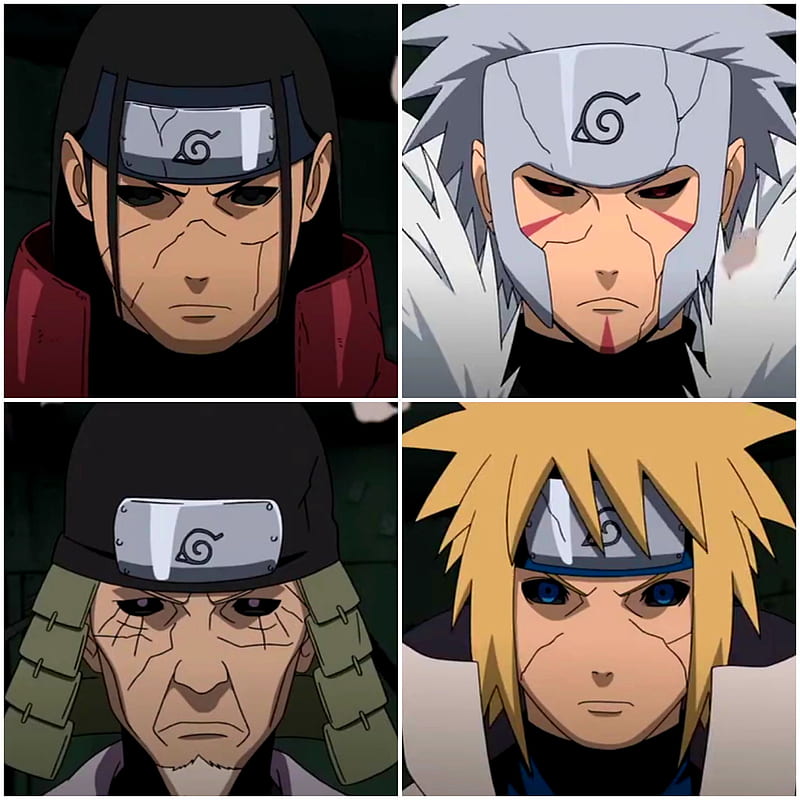 ᴴᴰ Minato Namikaze : 4th Hokage vs Hiruzen Sarutobi : 3rd Hokage