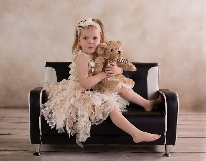 little girl, pretty, adorable, sightly, sweet, nice, love, beauty, face, child, bonny, lovely, pure, blonde, Seat, baby, set, cute, feet, white, Hair, little, bear, Nexus, bonito, dainty, kid, graphy, fair, people, pink, Belle, comely, studio, girl, princess, childhood, HD wallpaper