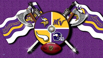 Mobile wallpaper: Sports, Football, Logo, Emblem, Minnesota Vikings, Nfl,  1145242 download the picture for free.