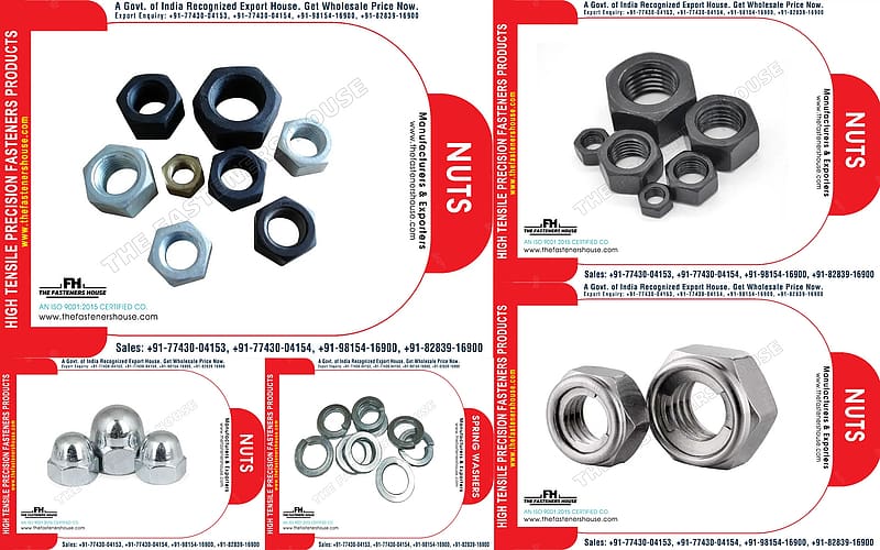 The Fasteners House, sprringwashers, threadrods, hexnuts, hexbolts, coilrods, HD wallpaper