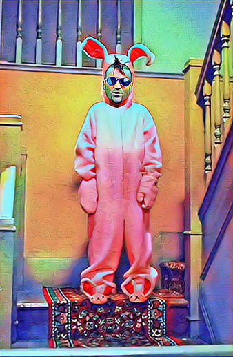 Ralphie pink bunny pajamas hot sale