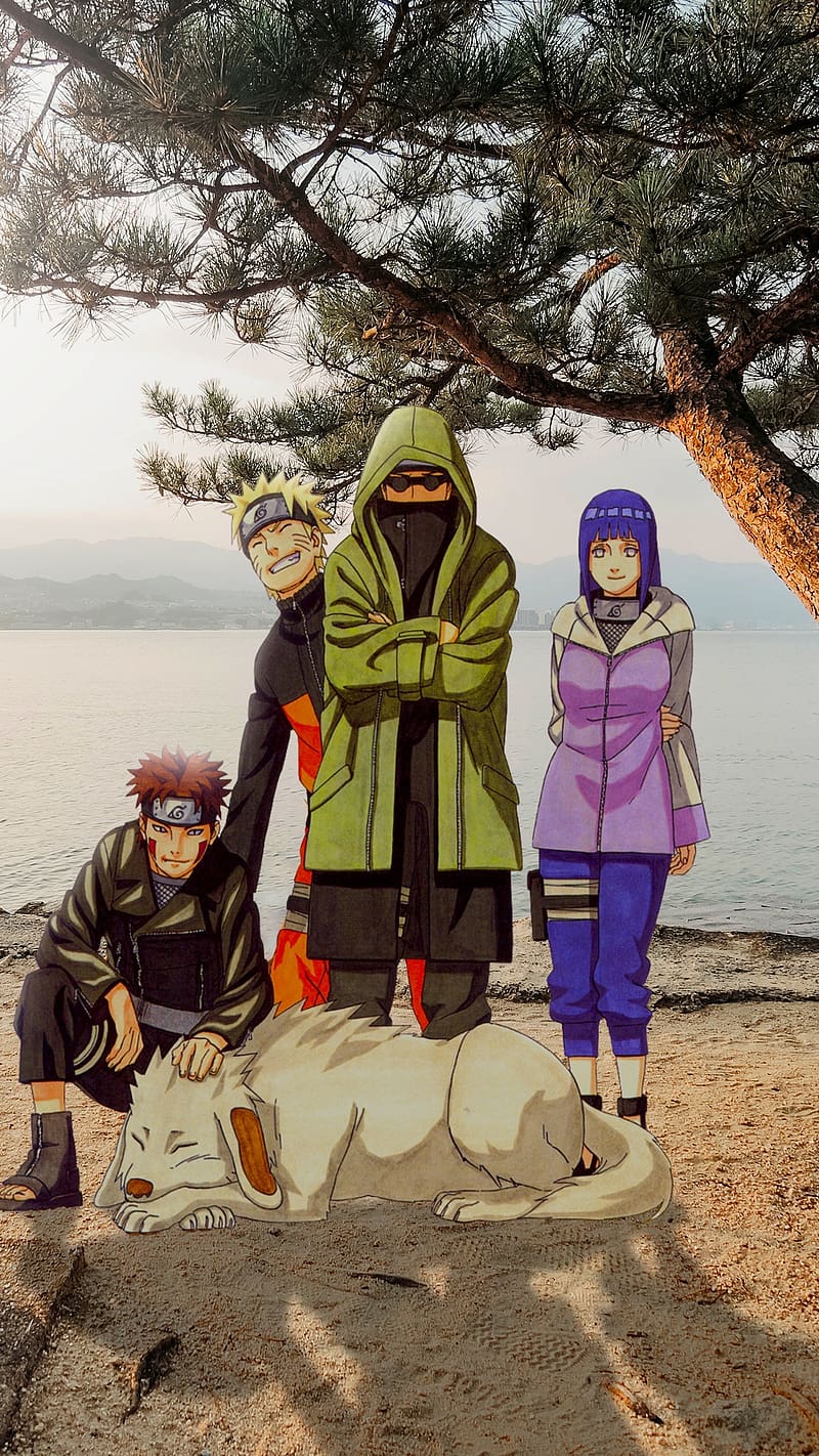 4 Friends Of Naruto Anime, 4 friends, naruto, anime, HD phone wallpaper