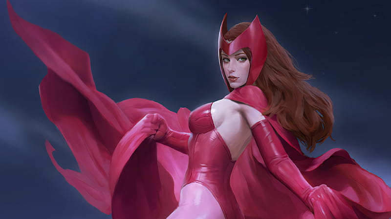 ArtStation - Scarlet witch and quicksilver