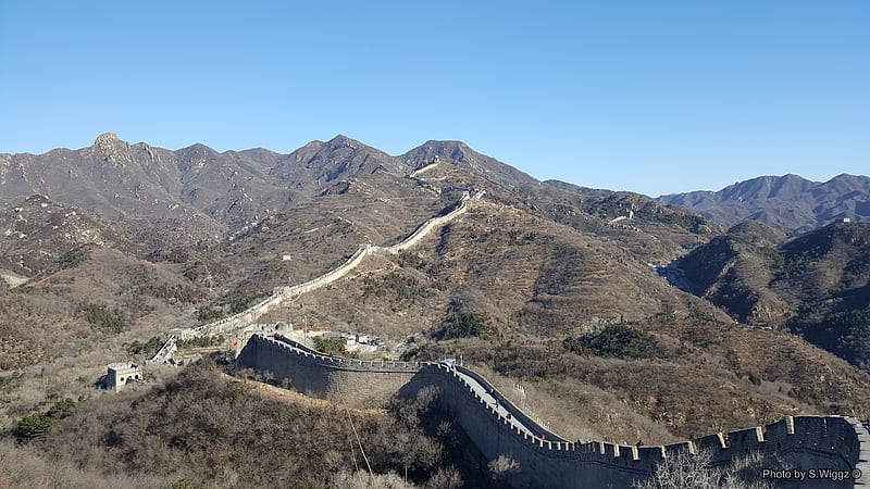 The Great Wall of China, Great, China, Wall, Beijing, Mountains, Sky, HD wallpaper