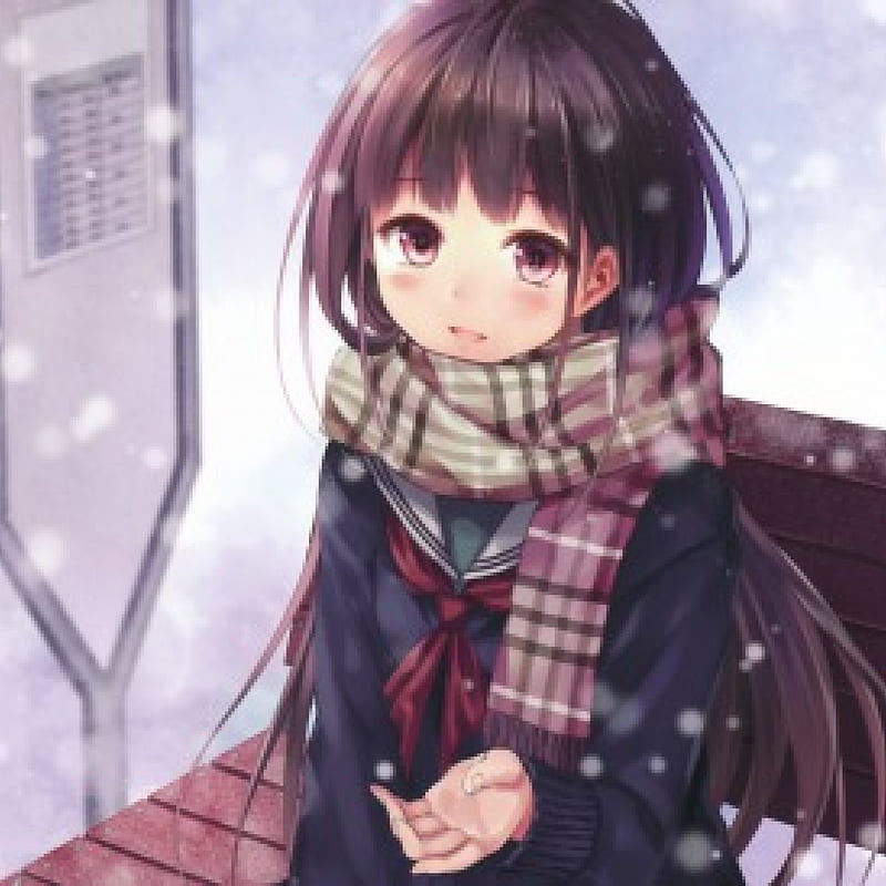 Anime girl cute kawaii