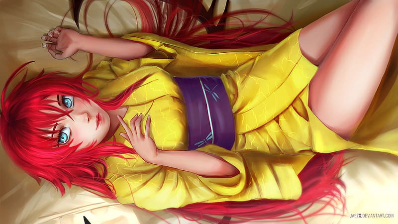 Anime, High School Dxd, Rias Gremory, HD wallpaper