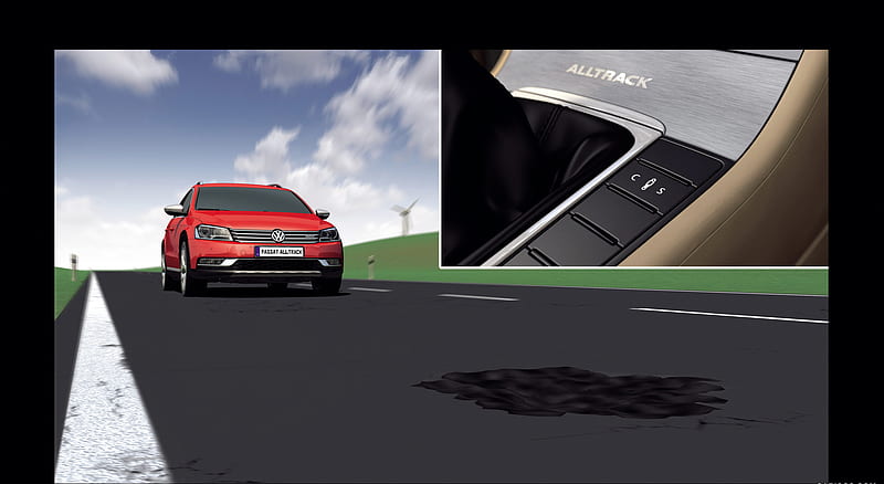 2012 Volkswagen Passat Alltrack Adaptive Chassis Control (DCC) , car, HD wallpaper