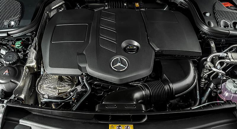 2021 Mercedes-Benz E 300 de Diesel Plug-In Hybrid (UK-Spec) - Engine , car, HD wallpaper
