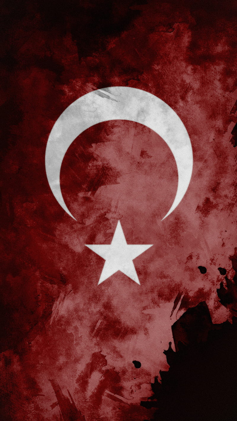 Turk Bayragi, flag, turk, HD phone wallpaper