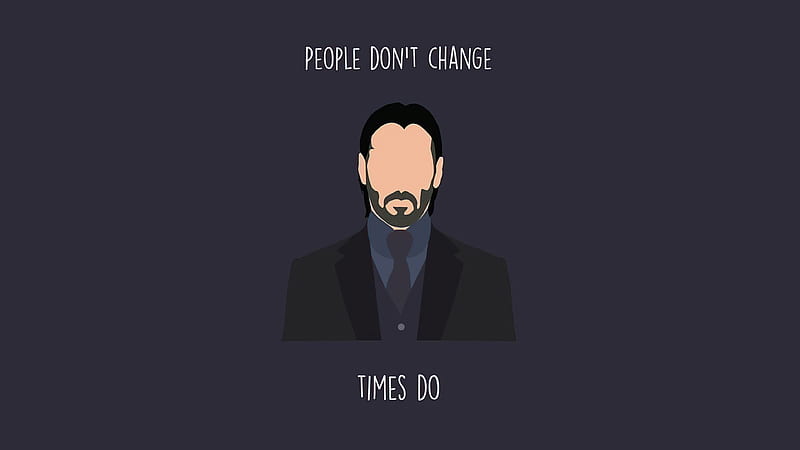 People Dont Change Times Do, minimalism, minimalist, artist, artwork, digital-art, HD wallpaper