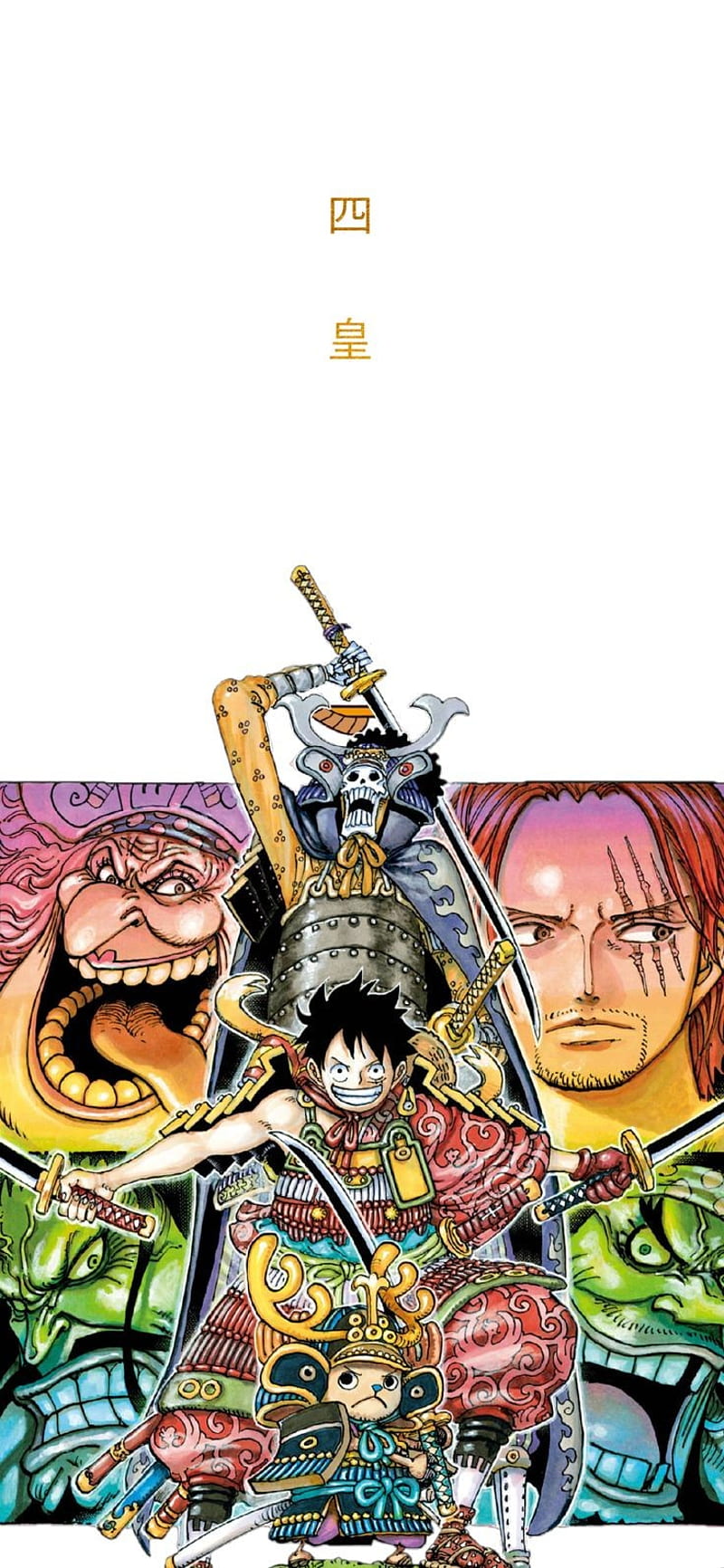 One Piece, Wano, Android, Android backgrounds, Luffy, Luffy Cape, iPhone,  manga, HD phone wallpaper