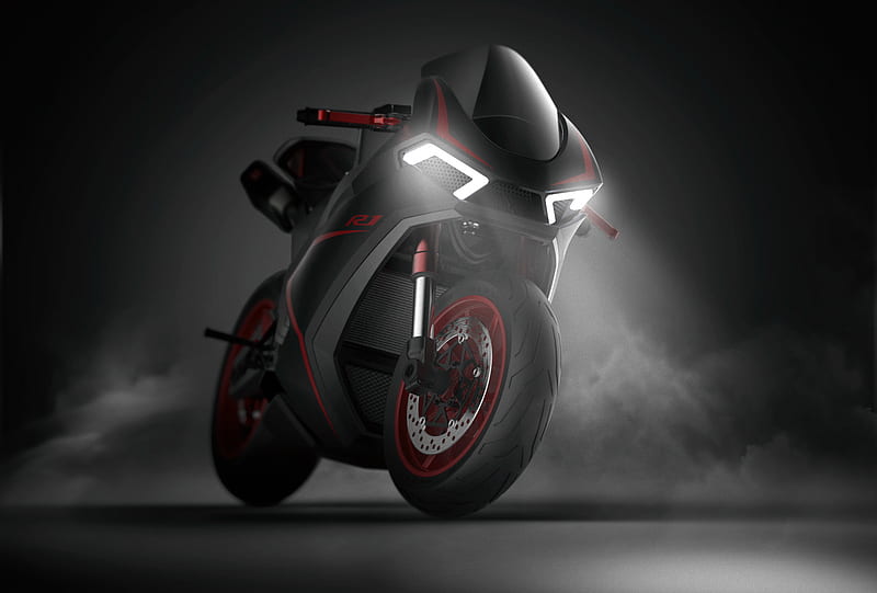 Yamaha R1 Concept, yamaha, bikes, yamaha-r1, 2018-bikes, behance, artist, HD wallpaper