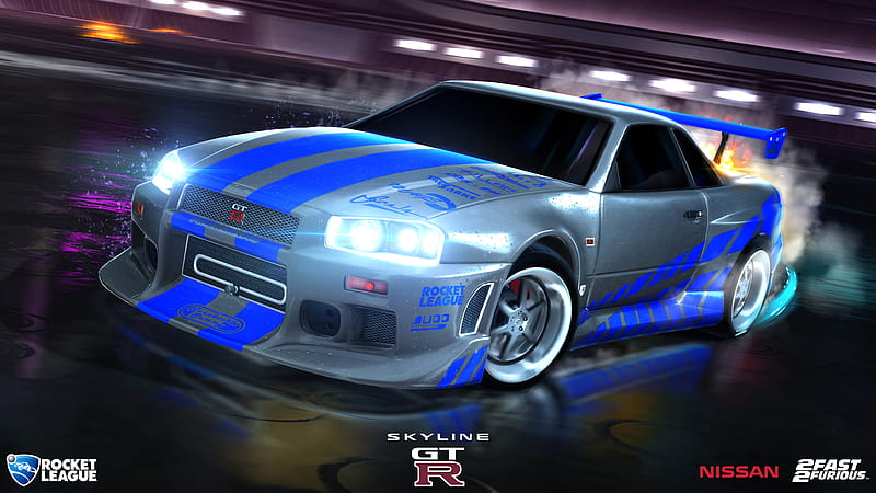Video Game, Rocket League, Car , Nissan Skyline GT-R R34, HD wallpaper