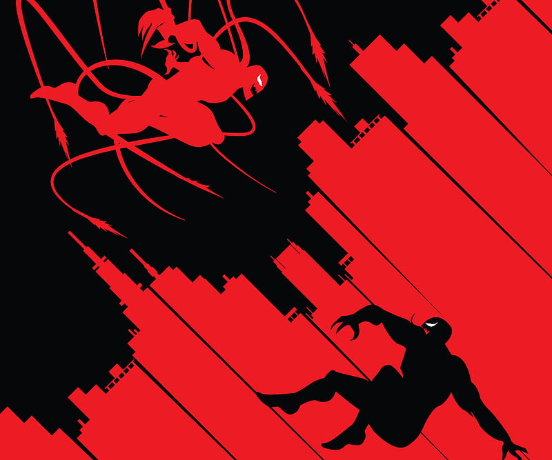 Venom Minimal Let There Be Carnage, HD wallpaper