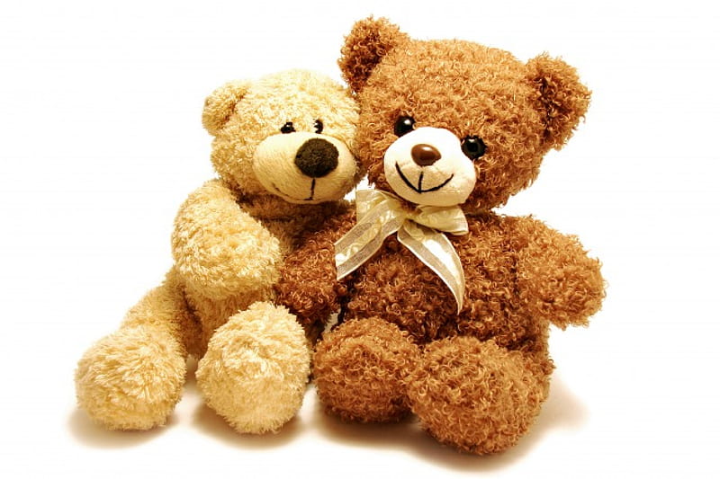 Teddy Bears, bear, cute, teddy, friends, HD wallpaper