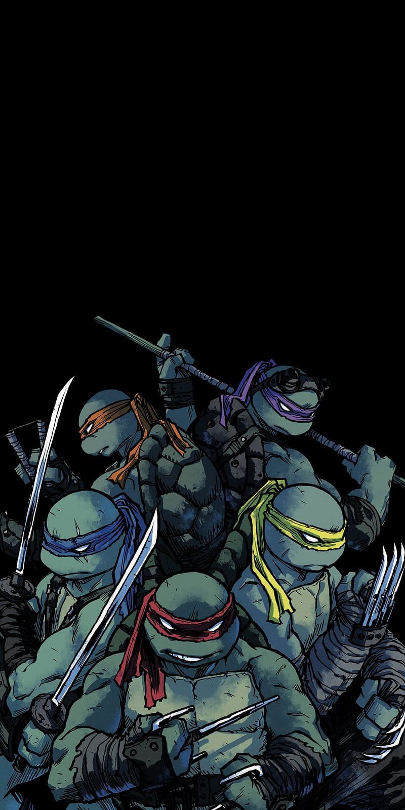 Teenage Mutant, turtle, HD phone wallpaper