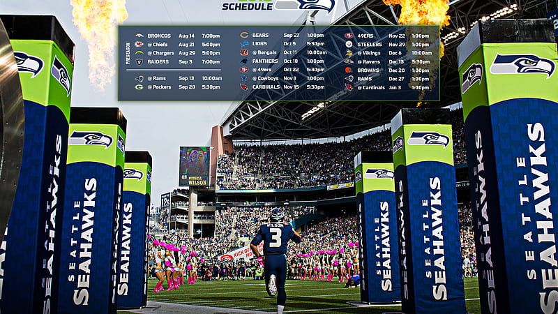 Seattle Seahawks 2015 Schedule Seattle Seahawks, HD wallpaper