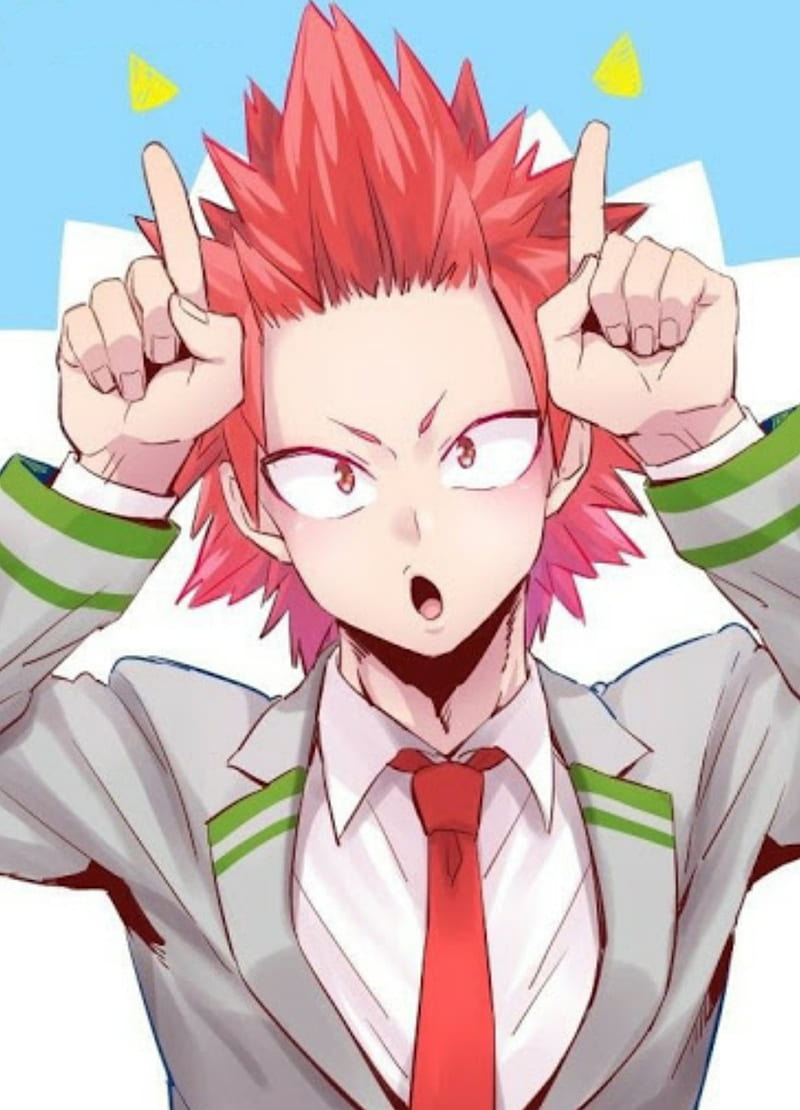 Kirishima Kirishima My Hero Academia Cute Anime Character Aesthetic ...