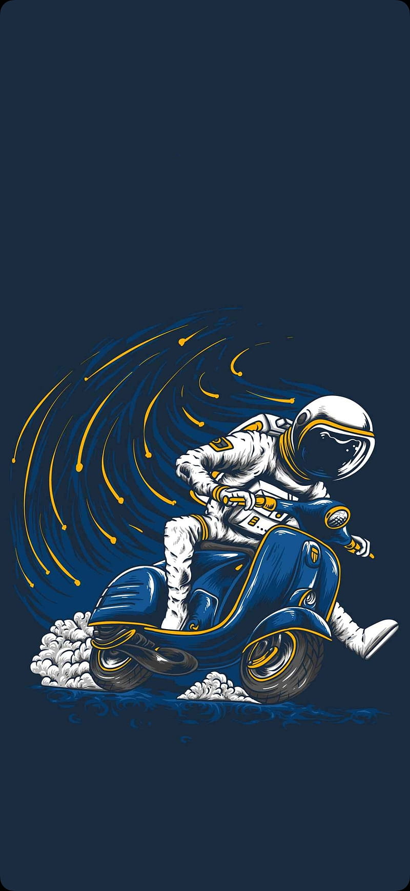 Scooter, motorcycle, stunt, HD phone wallpaper