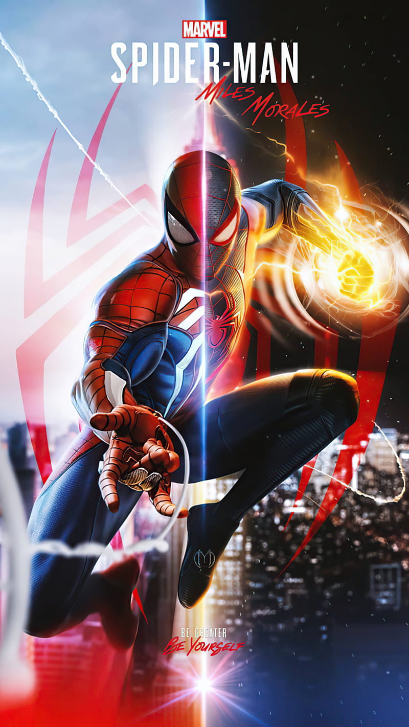 200+] Miles Morales Background s | Wallpapers.com