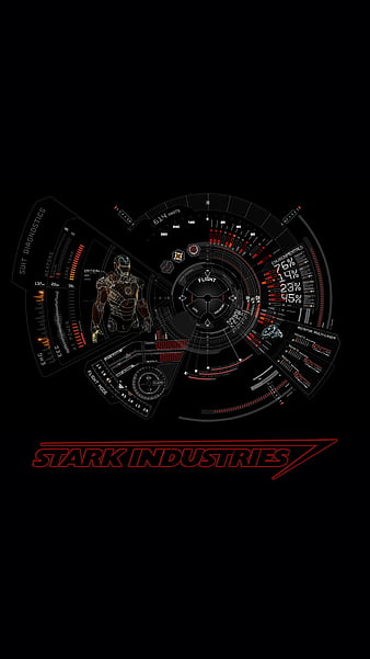 iron man stark industries wallpaper