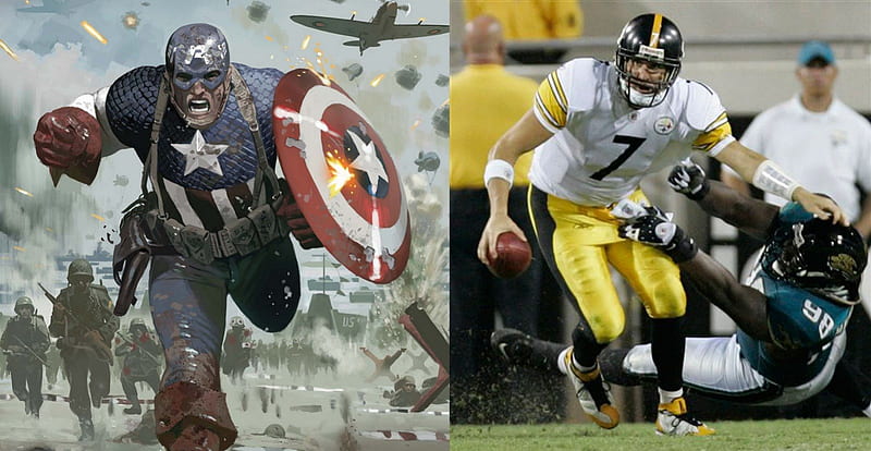 Ben Roethlisberger Pittsburgh Steelers qb, 19, sport, 2012, football, 10, HD wallpaper