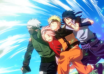 Naruto Clássico wallpaper  Naruto e sasuke desenho, Personagens de anime,  Naruto desenho