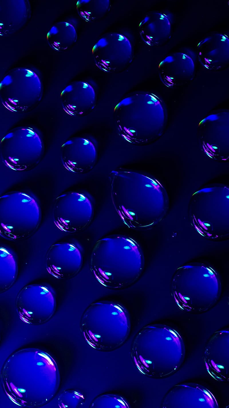 Crystals, bubble, bubbles, colorful, dark, green, neon pink, teal, you, HD phone wallpaper