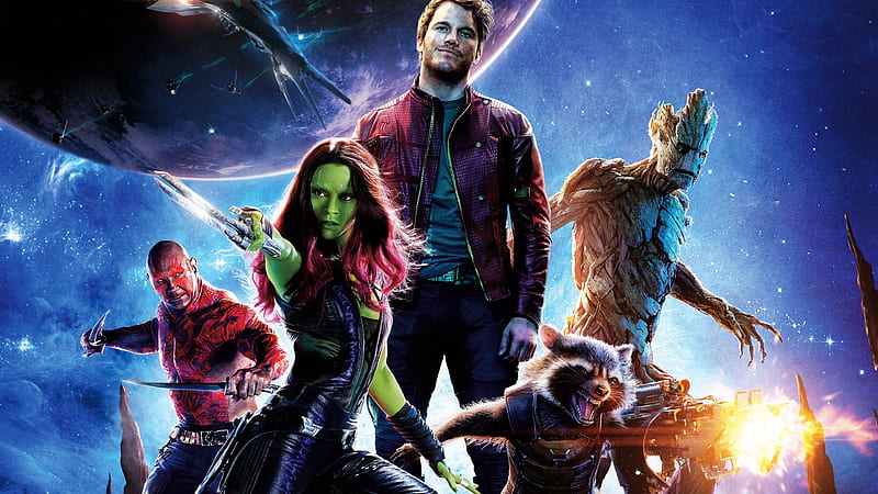 Guardians Of The Galaxy Wide, movies, HD wallpaper