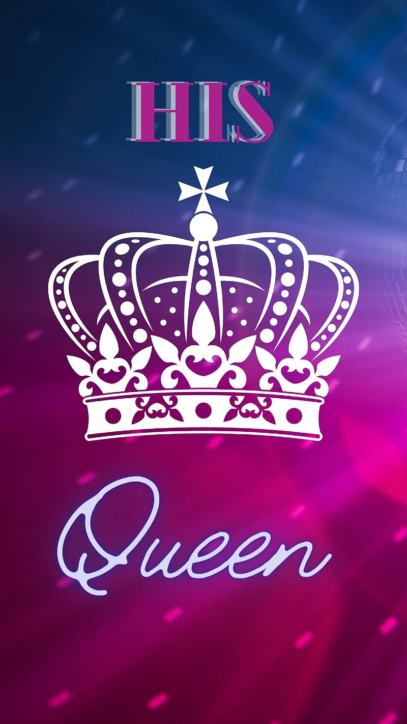 His Queen, boyfriend, crown, girlfriend, king, pink, pretty, princess,  purple, HD phone wallpaper | Peakpx