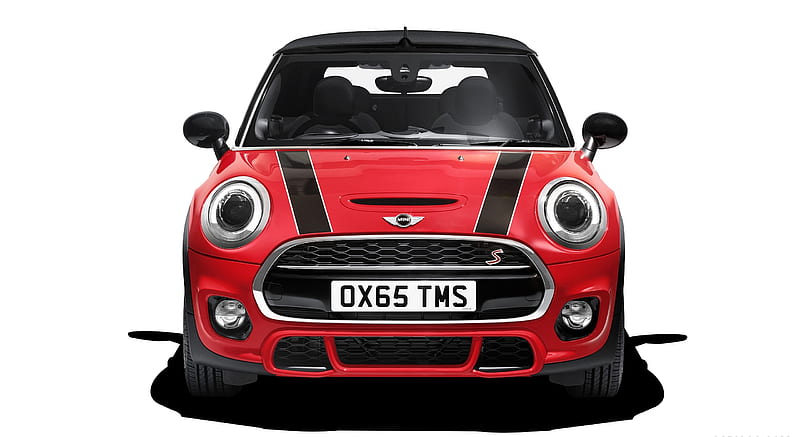 2016 MINI Cooper S Convertible with John Cooper Works Exterior package (Color: Chili Red) , car, HD wallpaper