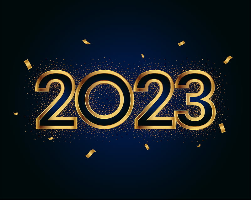 Holiday, New Year 2023, HD wallpaper
