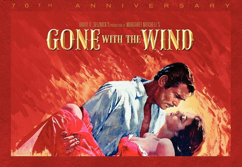 Classic Movies - Gone With The Wind (1939), The Golden Era of Hollywood, Classic Movies, Evelyn Keyes, Gone With The Wind, Leslie Howard, Vivian Leigh, Clark Gable, HD wallpaper