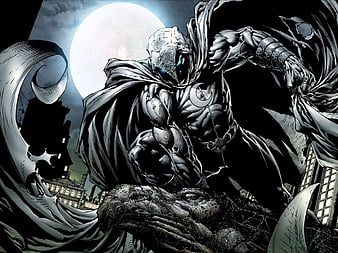 Moonknight-Knight of the Dark, marvel u, comics, moonknight, earth 616, HD  wallpaper | Peakpx