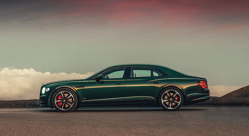 2020 Bentley Flying Spur (Color: Verdant) - Side , car, HD wallpaper