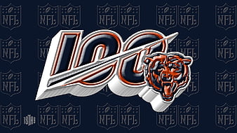 Wallpaper wallpaper, sport, logo, NFL, Chicago Bears images for desktop,  section спорт - download