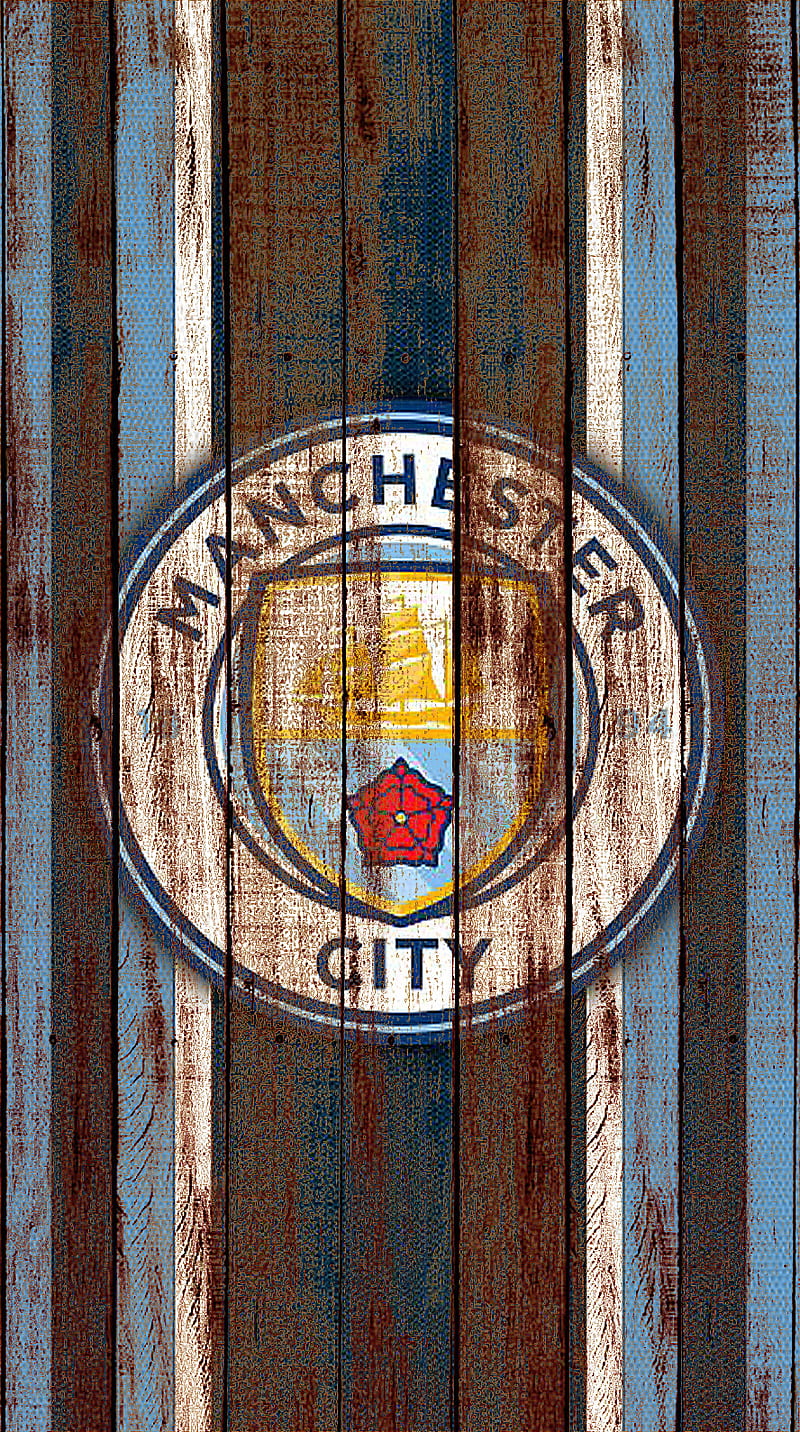 Manchester City, champion, manchestercity, football, england, vintage, classic, desenho, blue, fan, HD phone wallpaper