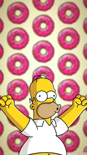 Homero donuts, donuts, homero, rosquillas, HD phone wallpaper | Peakpx