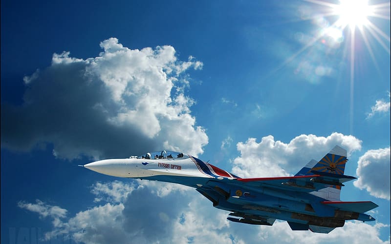 Military, Sukhoi Su 27, Jet Fighters, HD wallpaper