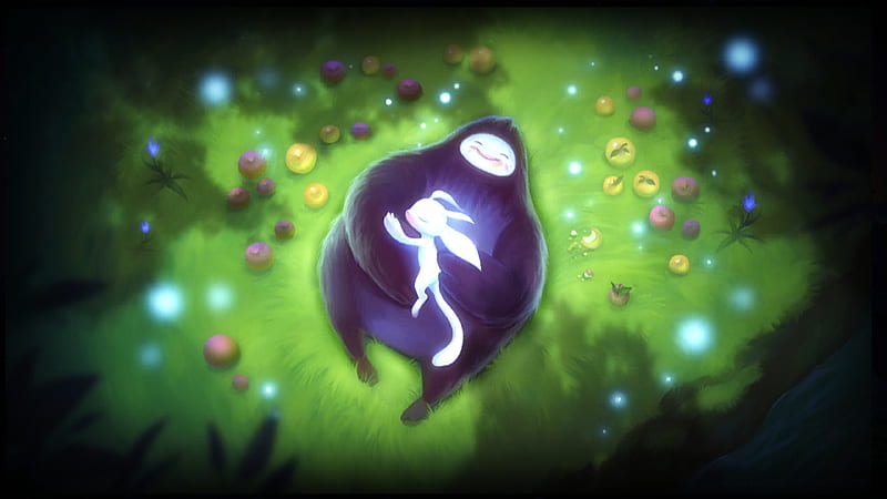 ori and the blind forest, character, lying down, artwork, Games, HD wallpaper