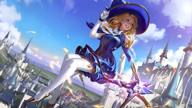 Video Game, League Of Legends, Lux (League Of Legends), Witch, HD wallpaper