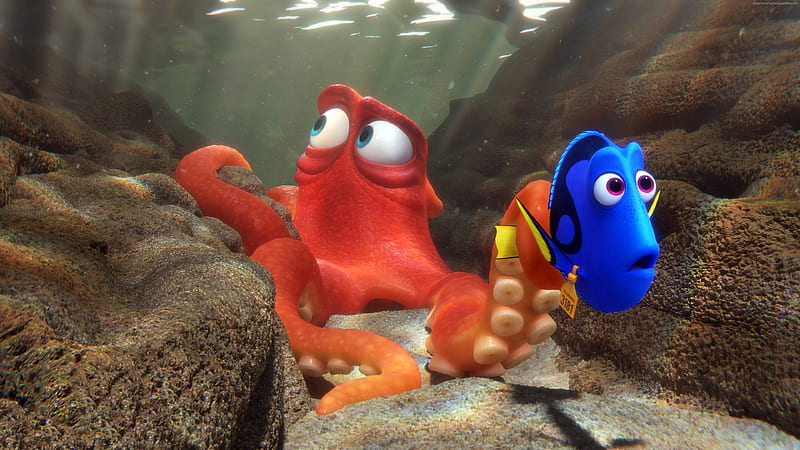Finding Dory 2016, finding-dory, movies, animated-movies, 2016-movies, octopus, HD wallpaper