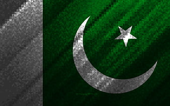 Flag of Pakistan, multicolored abstraction, Pakistan mosaic flag, Pakistan, mosaic art, HD wallpaper | Peakpx Flag of Pakistan, multicolored abstraction, Pakistan mosaic flag, Pakistan, mosaic art, HD wallpaper | Peakpx