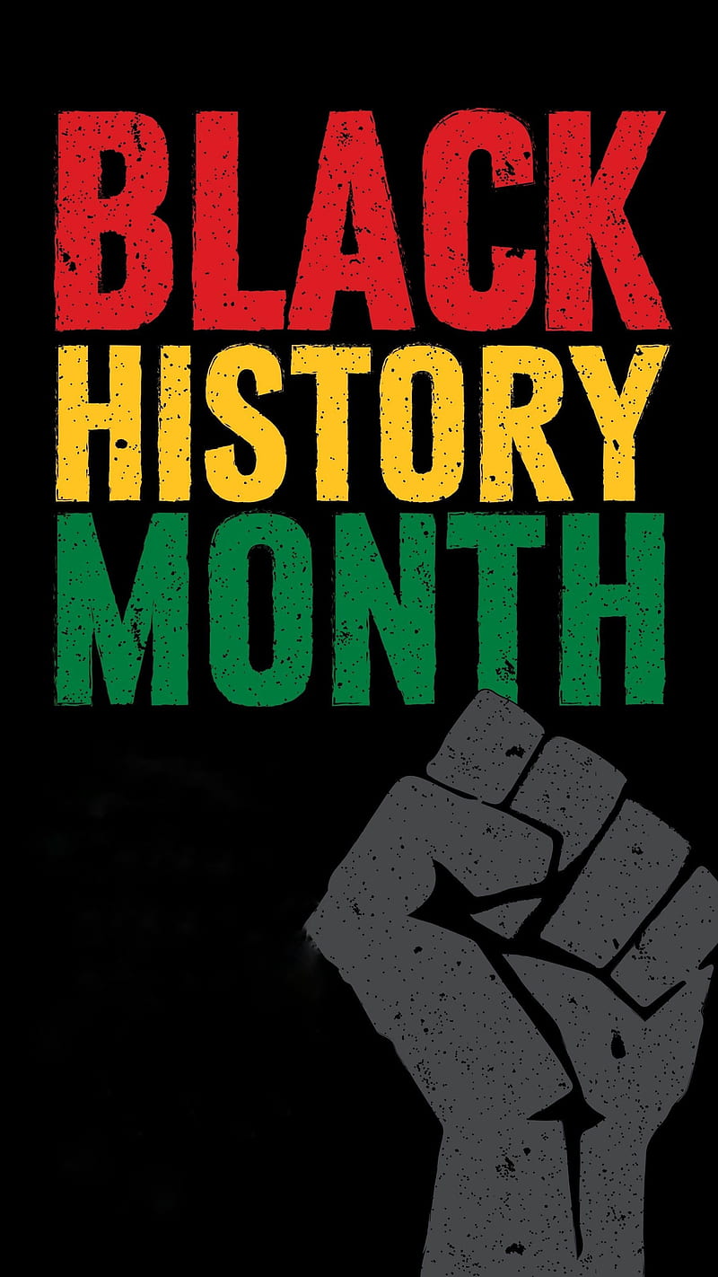 Black history month, bhm, black lives matter, blm, feburary, HD phone wallpaper
