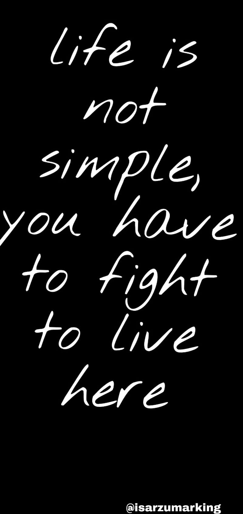 Life, english, english quotes, fight, fight to live, live, quote, saying,  simple, HD phone wallpaper | Peakpx