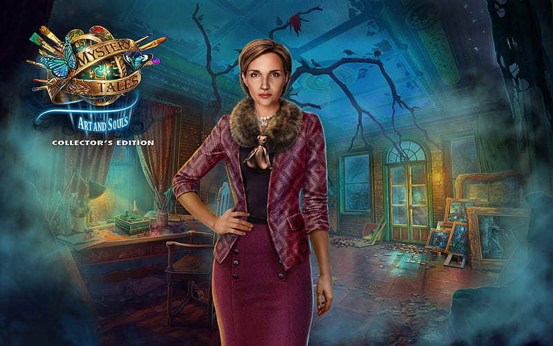 Mystery Tales 12 - Art and Souls04, video games, cool, puzzle, hidden object, fun, HD wallpaper