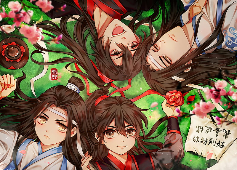 Mobile wallpaper: Anime, Lan Zhan, Wei Ying, Lan Wangji, Wei Wuxian, Mo Dao  Zu Shi, 1007076 download the picture for free.