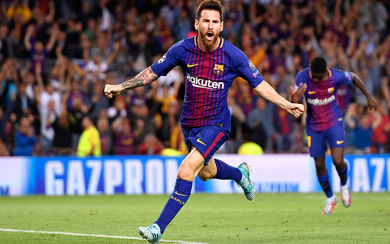 Lionel Messi, Barcelona FC, Argentinian football player, Spain, La Liga, football, Leo Messi, HD wallpaper