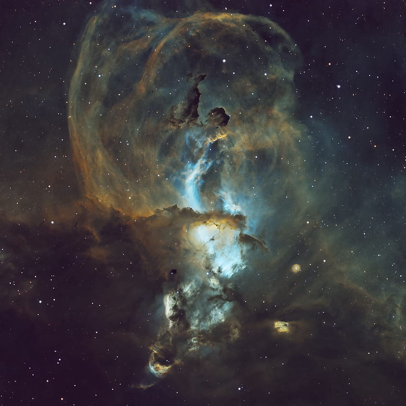 galaxy, nebula, stars, space, open space, HD phone wallpaper