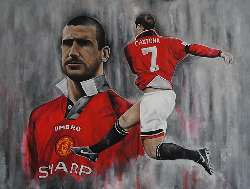 Soccer, Eric Cantona, Manchester United F.C., HD wallpaper